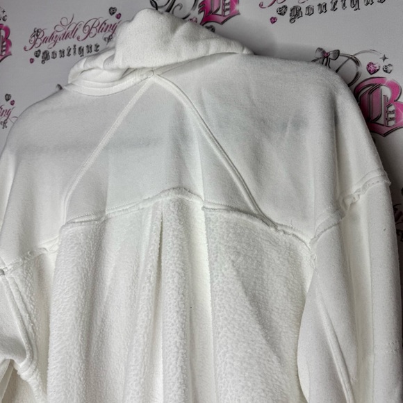 Knox rose jacket coat sweater White Button-Up Cardigan fleece soft cozy - Picture 6 of 9